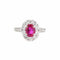 51 Bague Tiffany & Co Burma Ruby Diamond des années 60 en platine 58 Facettes G13161