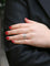 Bague 52 BVLGARI Bague B.Zéro1 moyen modèle en or blanc 58 Facettes J146