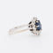Bague 51 Bague Marguerite Saphir Naturel et Diamants 58 Facettes 312