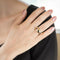 Bague 52.5 Bague diamant tourmaline rose verte 58 Facettes G4279