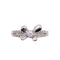 Bague 53 Bague MAUBOUSSIN "Moi aimer Toi" or blanc et diamants 58 Facettes
