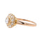 Bague 58 Bague Marguerite Or rose Diamant 58 Facettes 2975748CN
