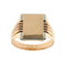 Bague Anello a scudo due ori 58 Facettes 35461