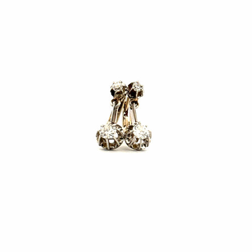 Boucles d'oreilles Dormeuse Or Jaune & Diamants 58 Facettes C2BO-GS34627-1