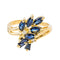 Bague 53 Bague Or jaune Saphir 58 Facettes 3548989CN