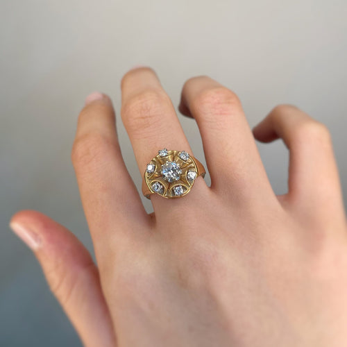 Bague 53 Bague - Or Et Diamants 58 Facettes 200099R