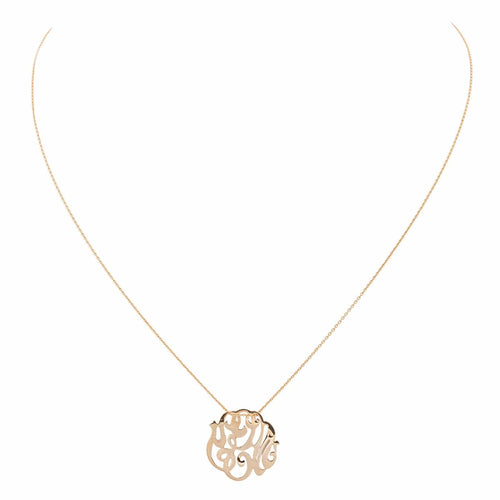 Collier Collier Ginette NY Baby Lace Monogram Or rose 58 Facettes 2646002CN
