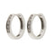 Boucles d'oreilles Boucles d'oreilles créoles avec diamants 58 Facettes 13347