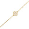 Bracelet Van Cleef & Arpels - Bracelet Trèfle à Quatre Feuilles en Nacre 58 Facettes 39299