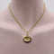 Pendentif Médaillon Aphrodite Signature en or 14 carats de style classique 58 Facettes