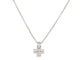 Collier collier POMELLATO pendentif croix diamants en or blanc 58 Facettes 259931