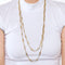 Collier Collier draperie or jaune 58 Facettes RAM28442