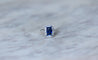 Bague Bague Art Déco Saphirs Synthétiques et Diamants 58 Facettes