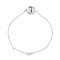 Bracelet Dinh Van Bracelet Double coeur Or blanc Diamant 58 Facettes 3808685RV