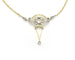 Collier Collier vintage en or et argent avec diamants 58 Facettes