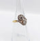 Bague 52 Bague toi et moi antique or jaune et diamants 58 Facettes A05760
