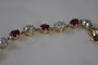 Bracelet Bracelet en rubis birman et diamants de la vieille mine 58 Facettes