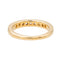 Bague 50 Bague Demi alliance Or jaune Diamant 58 Facettes 3574924CN