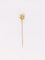 Accessoire Épingle à cravate tête de félin or jaune diamant taille ancienne 58 Facettes J435