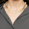 Collier Collier articulé or jaune 58 Facettes CAS0034