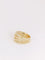 Bague 54 Bague 4 corps en or jaune et diamants 58 Facettes J132