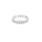 Bague Bague demi-éternité en or blanc et diamants 58 Facettes UN0138