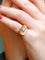 Bague 49 Bague tank or platine diamant taille ancienne 0.25ct 58 Facettes J194