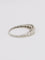 Bague jarretière ancienne en platine et diamants 1 ct 58 Facettes J203