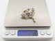 Broche vintage broche pampille perle 1850 en argent & or 18k diamants 58 Facettes 260511