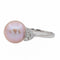 Bague 63 Bague Or blanc Perle 58 Facettes 3088472CN