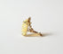 Bague 52 Bague or jaune 18k et Opale 58 Facettes