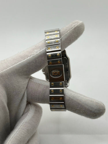Montre Cartier Santos Galbée 1566 58 Facettes