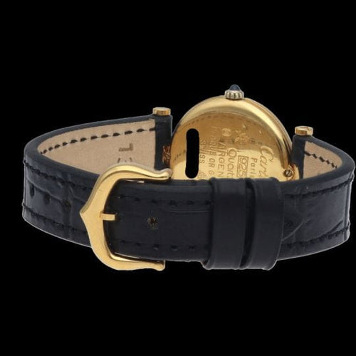 Montre Cartier Montre Must De Cartier Vermeil 58 Facettes MT44366
