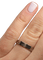 Bague 55 Bague Cartier Love PM or blanc 18 carats 58 Facettes