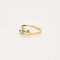 Bague Bague Toi et Moi or jaune aigues-marines 58 Facettes LP886/15