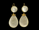 Boucles d'oreilles Boucles d'oreilles anciennes en or et nacre 58 Facettes 7696