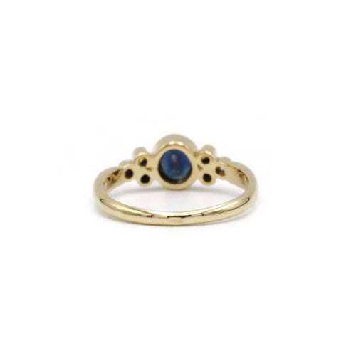 Bague 50 Bague or diamants saphir 58 Facettes 240385R