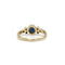 Bague 50 Bague or diamants saphir 58 Facettes 240385R