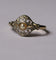 Bague 56 Bague Art Déco deux ors et perle 58 Facettes 597