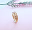Bague 59.5 Bague Améthyste et Citrine Or Jaune 18 K 58 Facettes AA 1660