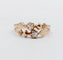 Bague 47 Bague antique toi et moi or rose 18k diamants taille roses (circa 1900) 58 Facettes A06295