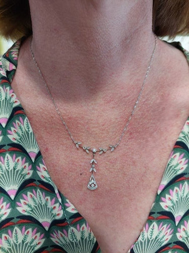 Collier COLLIER ART-NOUVEAU DIAMANTS 58 Facettes 087881