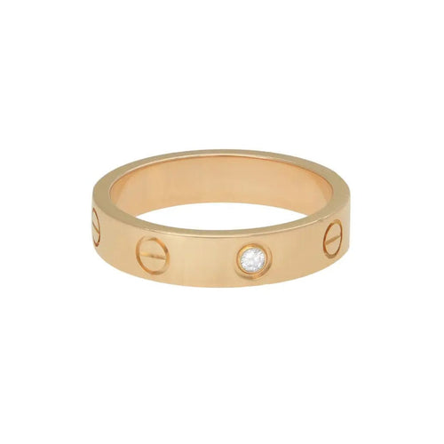 Bague 57 CARTIER - Bague "Love" Or Jaune et Diamant 58 Facettes