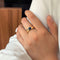 Bague 54 Bague - Or jaune & Saphir 58 Facettes 250214R