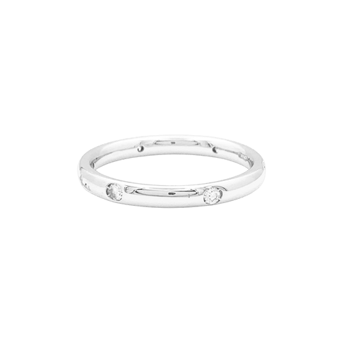 Bague 53 Bague Pomellato, "Lucciole", or blanc, diamants. 58 Facettes 34797