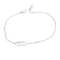 Bracelet Messika, "Move Uno", or blanc et diamants. 58 Facettes 34539
