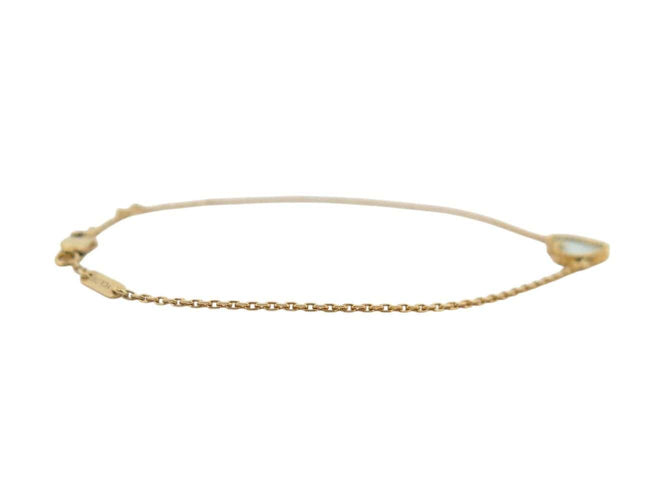Bracelet bracelet VAN CLEEF & ARPELS sweet hts nacre 17-18cm or jaune 18k 58 Facettes 270523