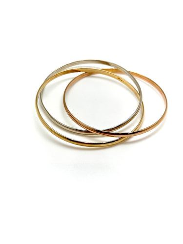 Bracelet Bracelet 3 anneaux style TRINITY 58 Facettes M8911