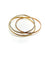 Bracelet Bracelet 3 anneaux style TRINITY 58 Facettes M8911