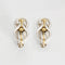 Boucles d'oreilles ZOLOTAS-Boucles d'oreilles clips argent et or vintage 58 Facettes